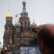 Portrait of Savior on Spilled Blood