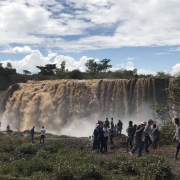 blue nile waterfall